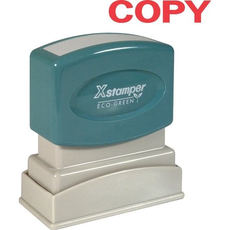 XSTAMPER "Copy" Ink Stamp, 1/2"x1-5/8", Red Ink XST1359